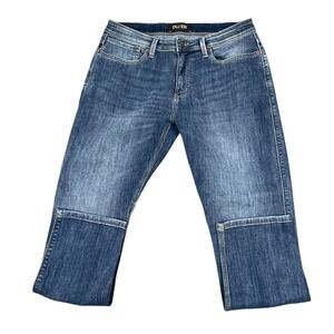 DU/ER L2A Relaxed Taper Jeans Mens 34x30 (34X29) Blue Performance Denim